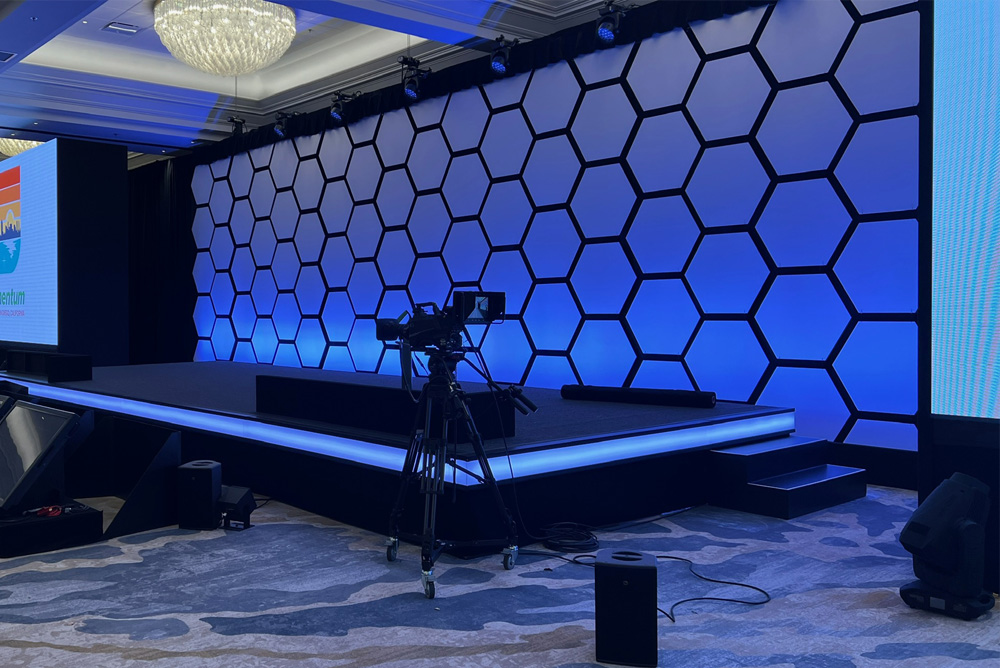 LED Stage Lighting with DMX Control