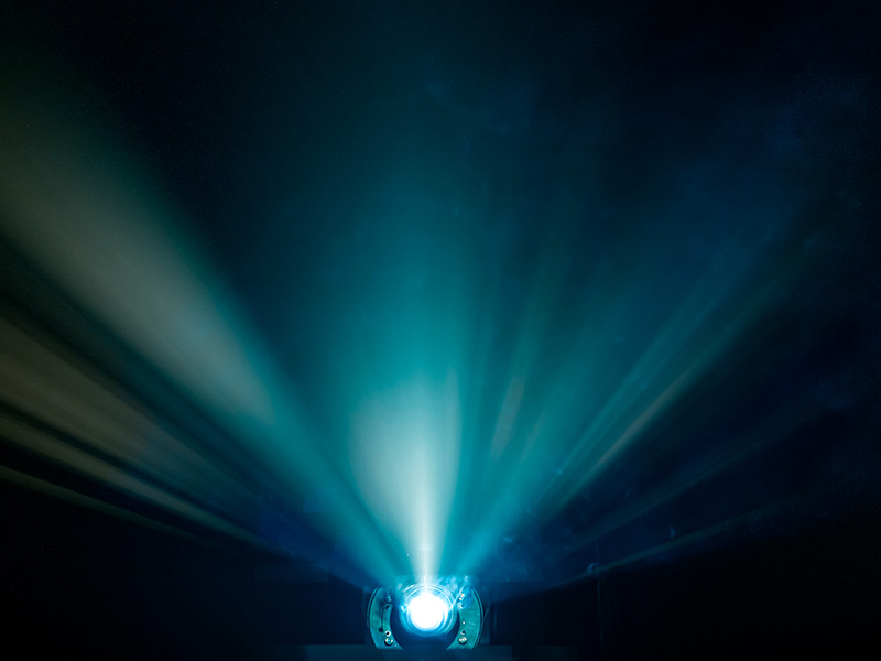Cinema Projector Beam
